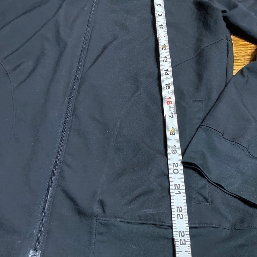 𝅺under Armour Nylon Jacket Black Full Zip Size MD. - Picture 8 of 10